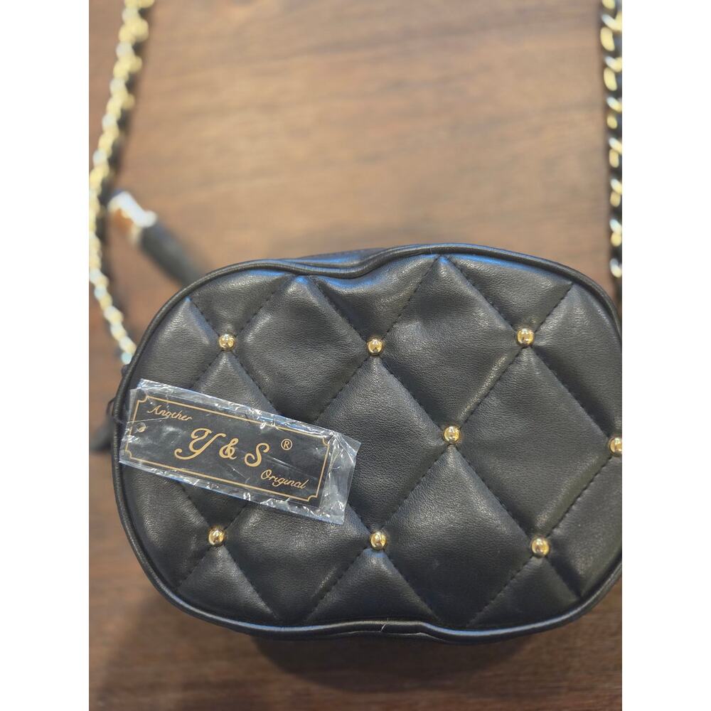 Y & S Black Cross Body  NWT
